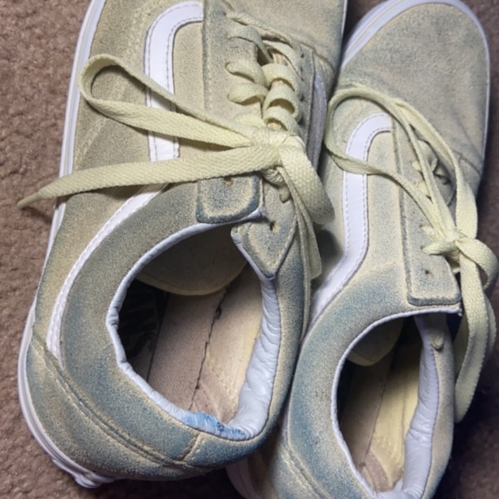 Yellow Suede Vans